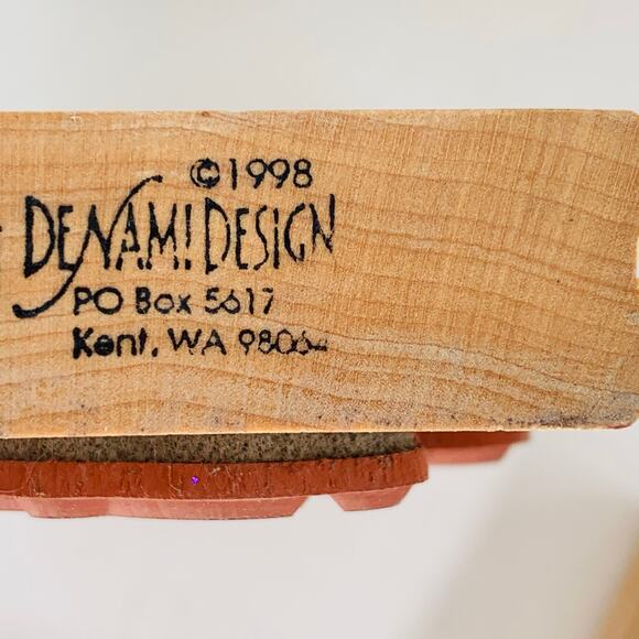 Rubber Stamp Lot Of 20 Christmas Snowman Tree Wisemen Stocking Angel Reindeer - Picture 13 of 16